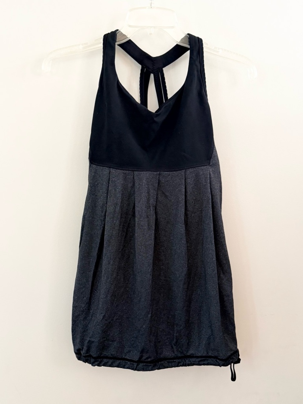 lululemon Elevate Tank Black + Grey